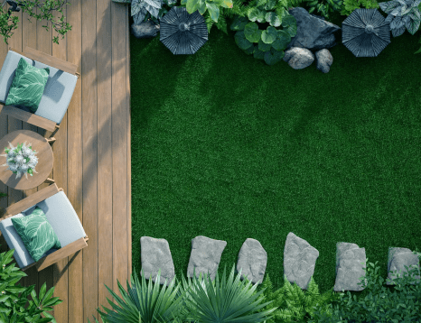 A trendy minimalist garden for winter 2025-26.