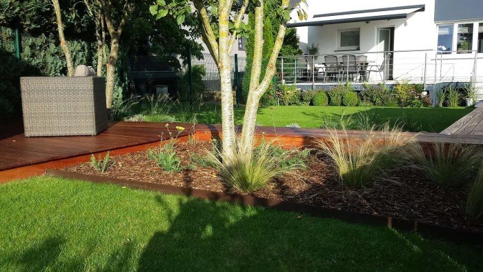 A private garden in Luxembourg has been improved thanks to the expert advice of Plantations Weisen.
