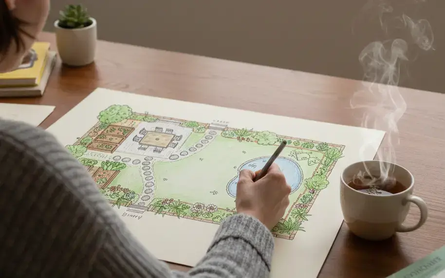 Plantations Weisen will design your winter garden for a serene summer in Luxembourg.